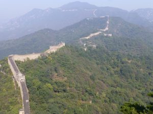 Uitzicht over de Chinese Muur