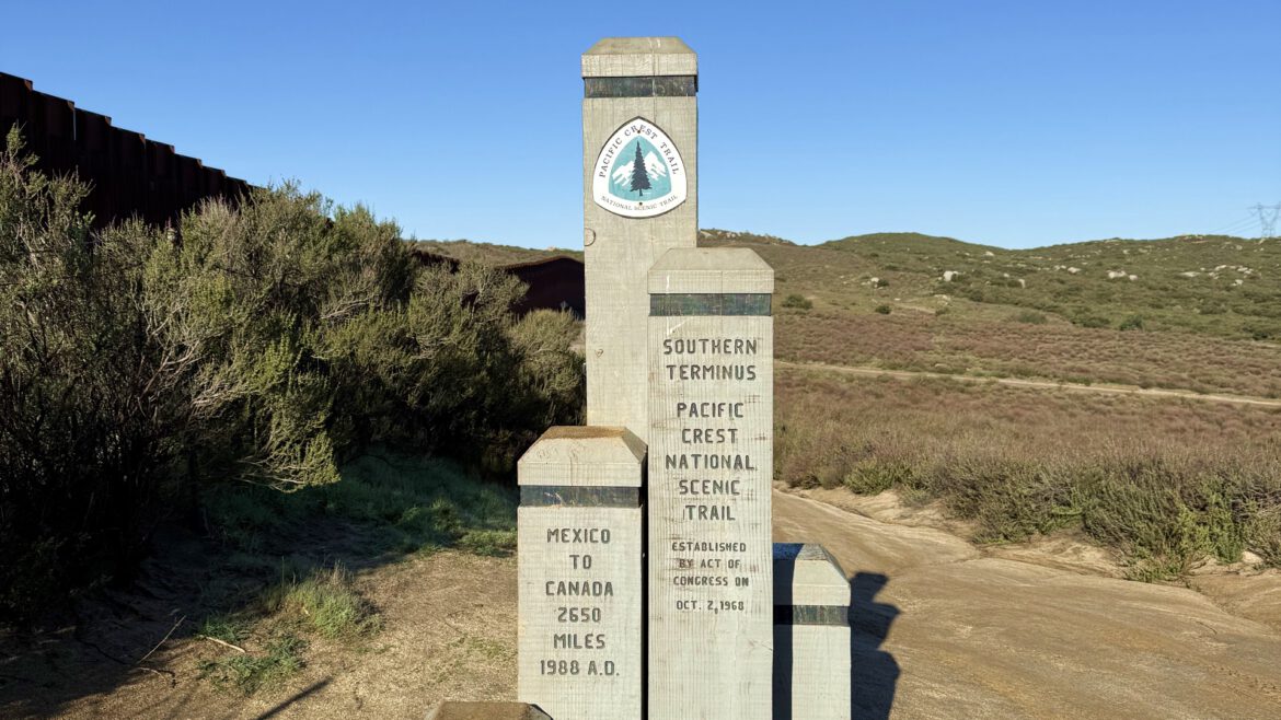 Pacific Crest Trail beginpunt
